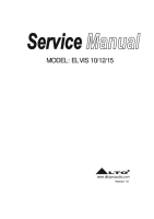 Alto Elvis-10 - Service Manual